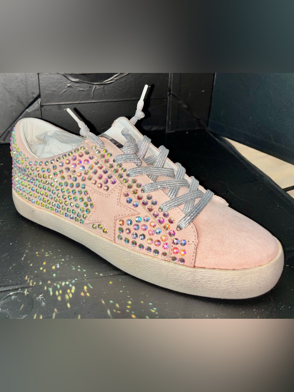 NWT Mi.Im Pink Joann Sneakers with Silver Laces in Size 8 - Box Included - Picture 5 of 10